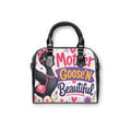 Shoulder Handbag — "Mother Goose'n Beautiful" Illustrated Tote for Moms