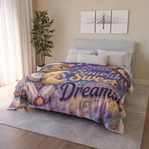 Baby Mouse 'Little Squeaks, Sweet Dreams' Plush Blanket