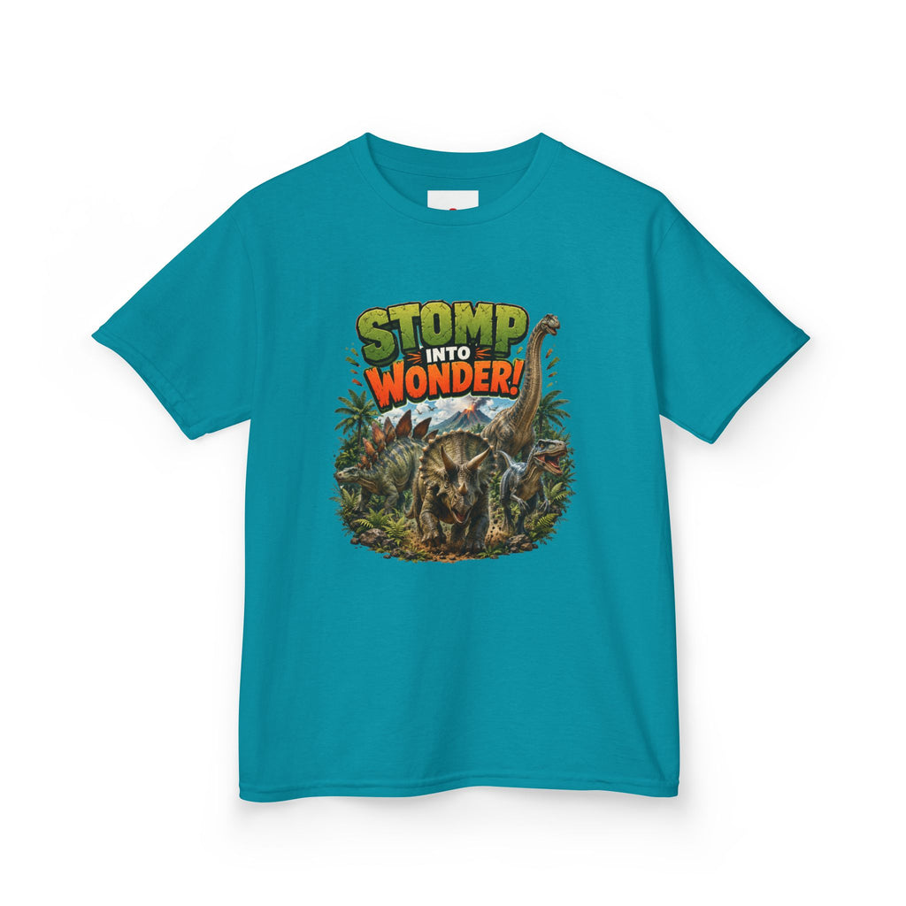 Kids T-Shirt - "Stomp Into Wonder" Dinosaur Graphic Tee