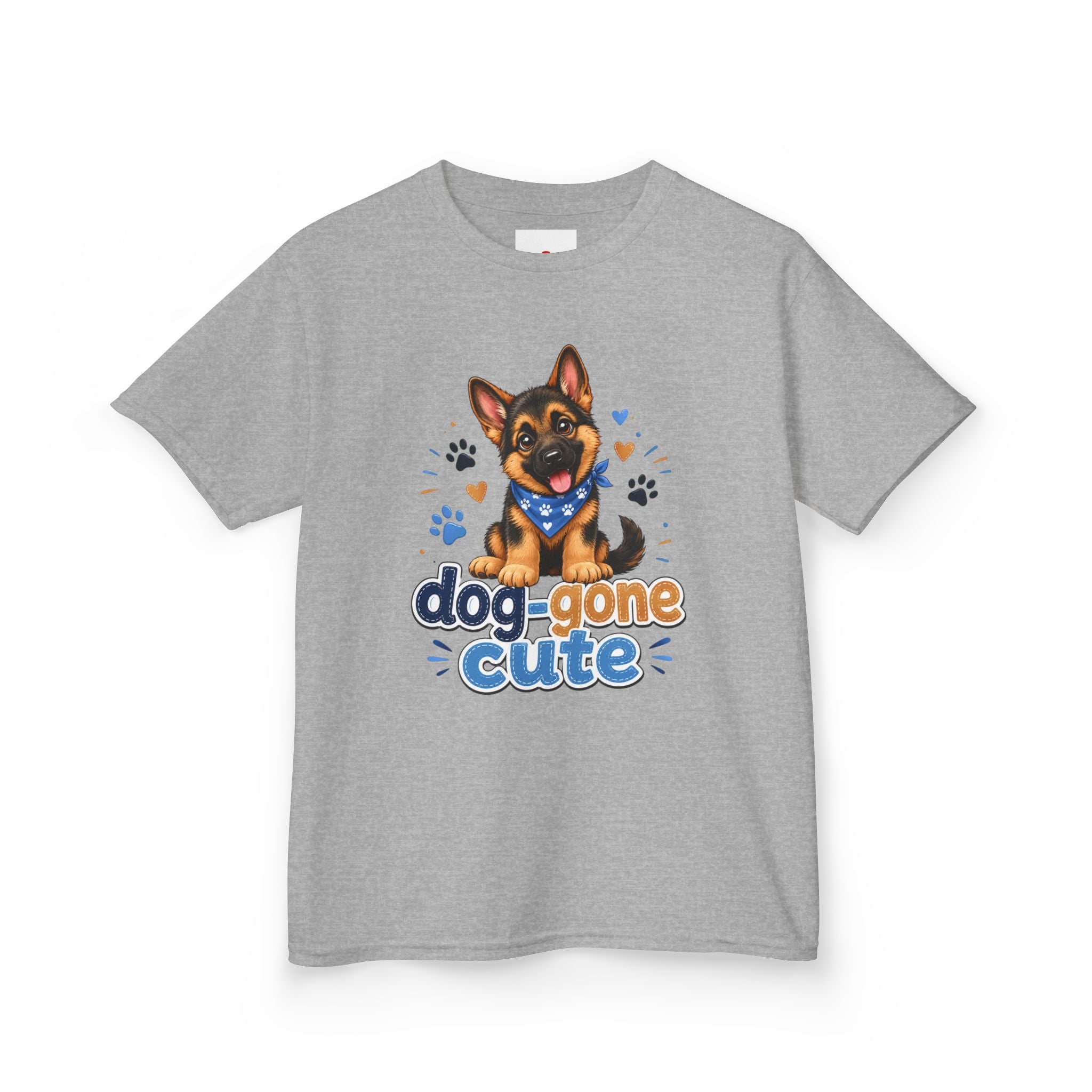 Kids Tee — "Dog-Gone Cute" Puppy Graphic T-Shirt