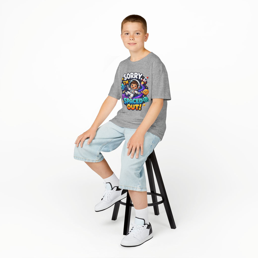 Spaced Out Kids T-Shirt — "Sorry I'm Spaced Out!" Cute Space Astronaut Tee