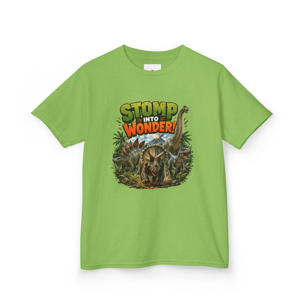 Kids T-Shirt - "Stomp Into Wonder" Dinosaur Graphic Tee