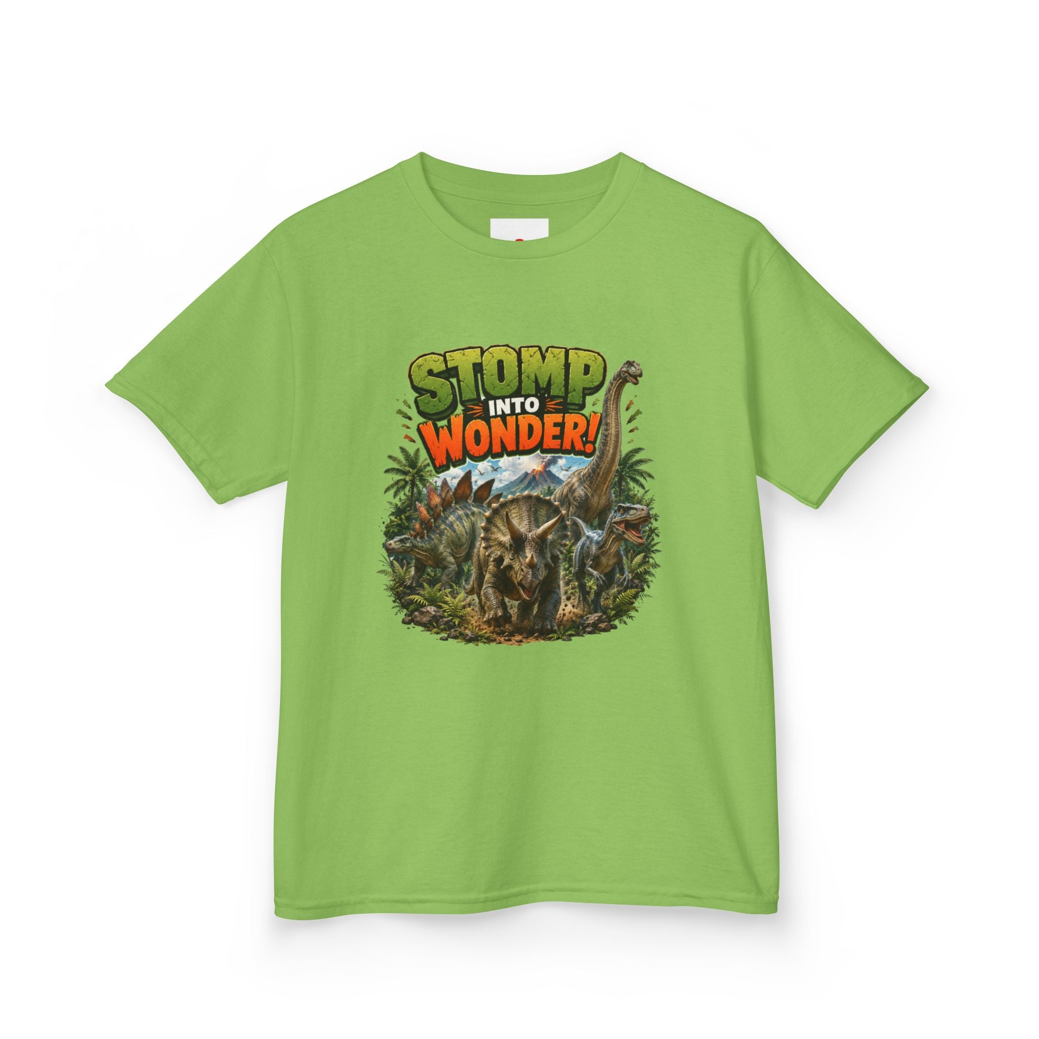 Kids T-Shirt - "Stomp Into Wonder" Dinosaur Graphic Tee