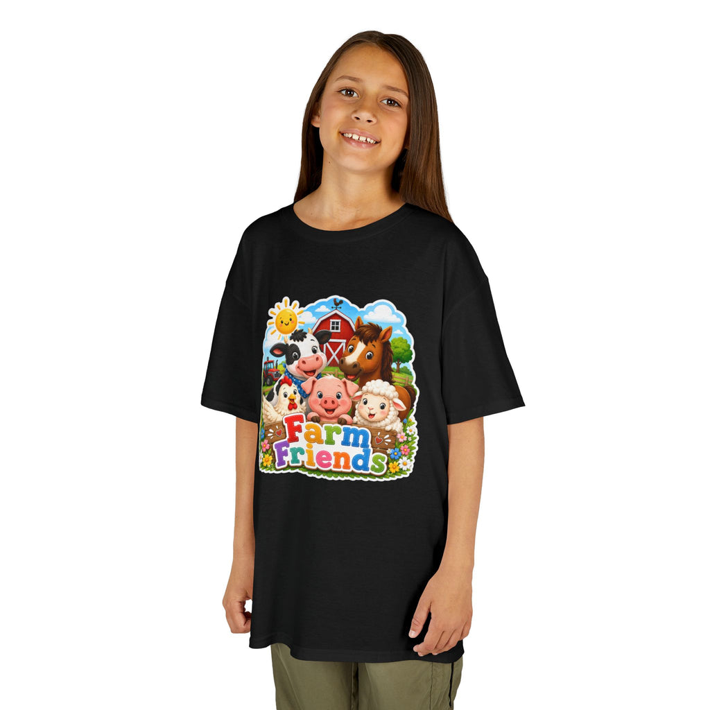 Kids Farm Friends T‑Shirt — Cute Barnyard Animals Graphic Tee