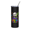 Panda 'Stay Bamboo-tiful' 20oz Stainless Tumbler