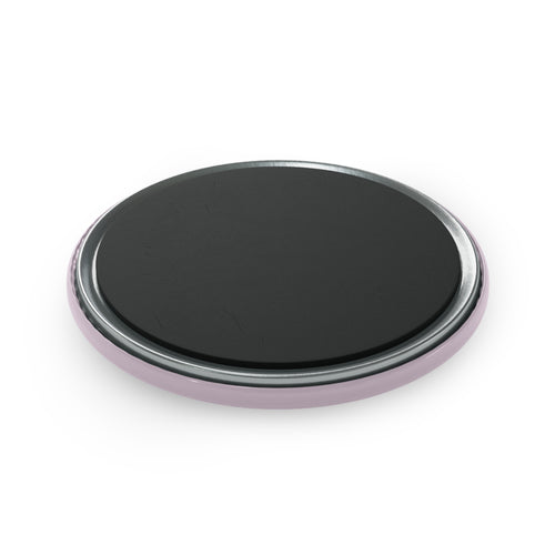 Cute Panda Bamboo Round Magnet — Adorable Kids Fridge Button