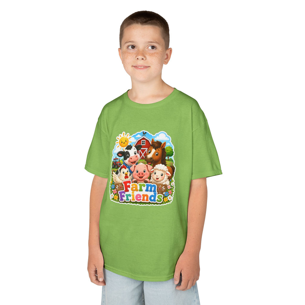 Kids Farm Friends T‑Shirt — Cute Barnyard Animals Graphic Tee