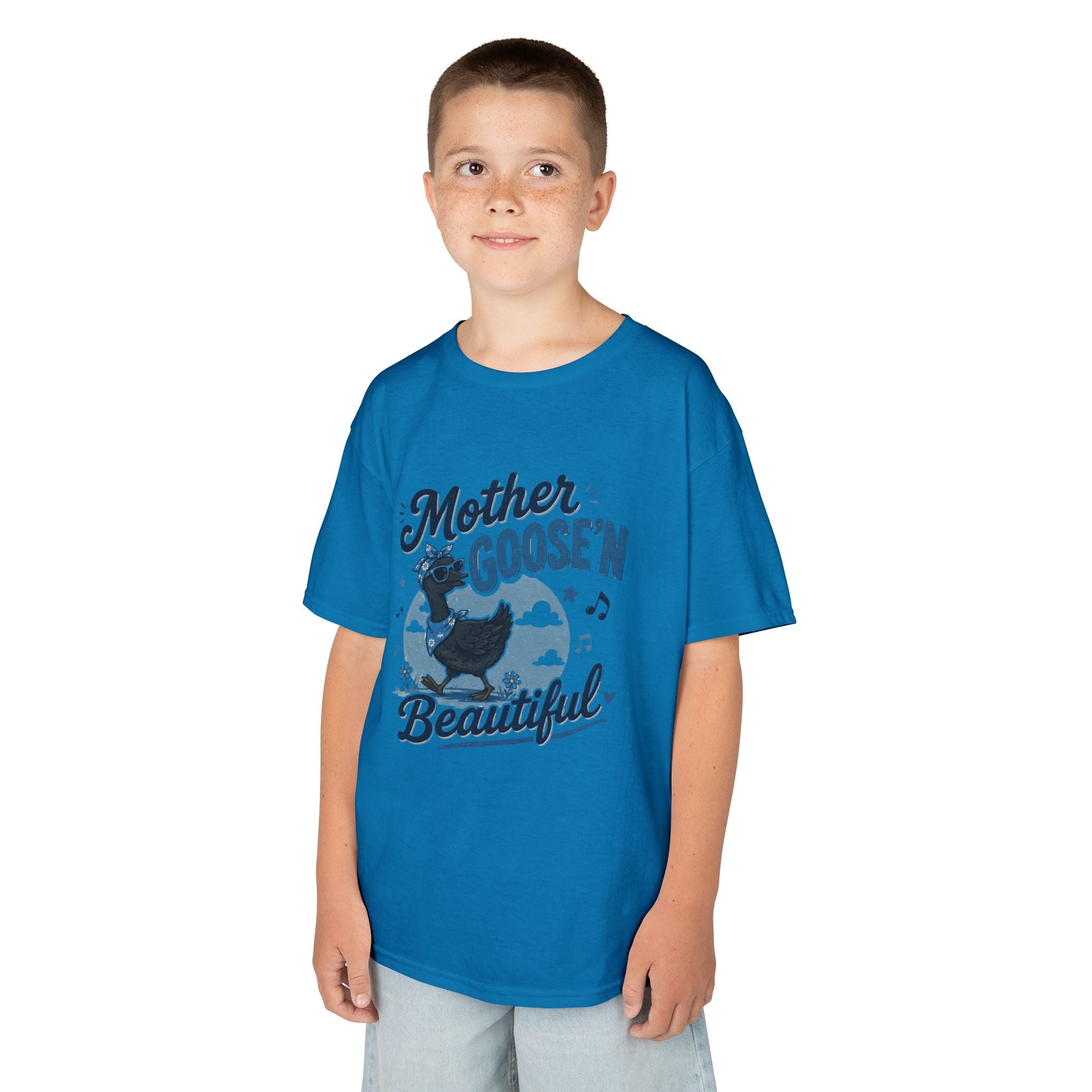 Kids T‑Shirt — "Mother Goose'n Beautiful" Nursery Rhyme Tee