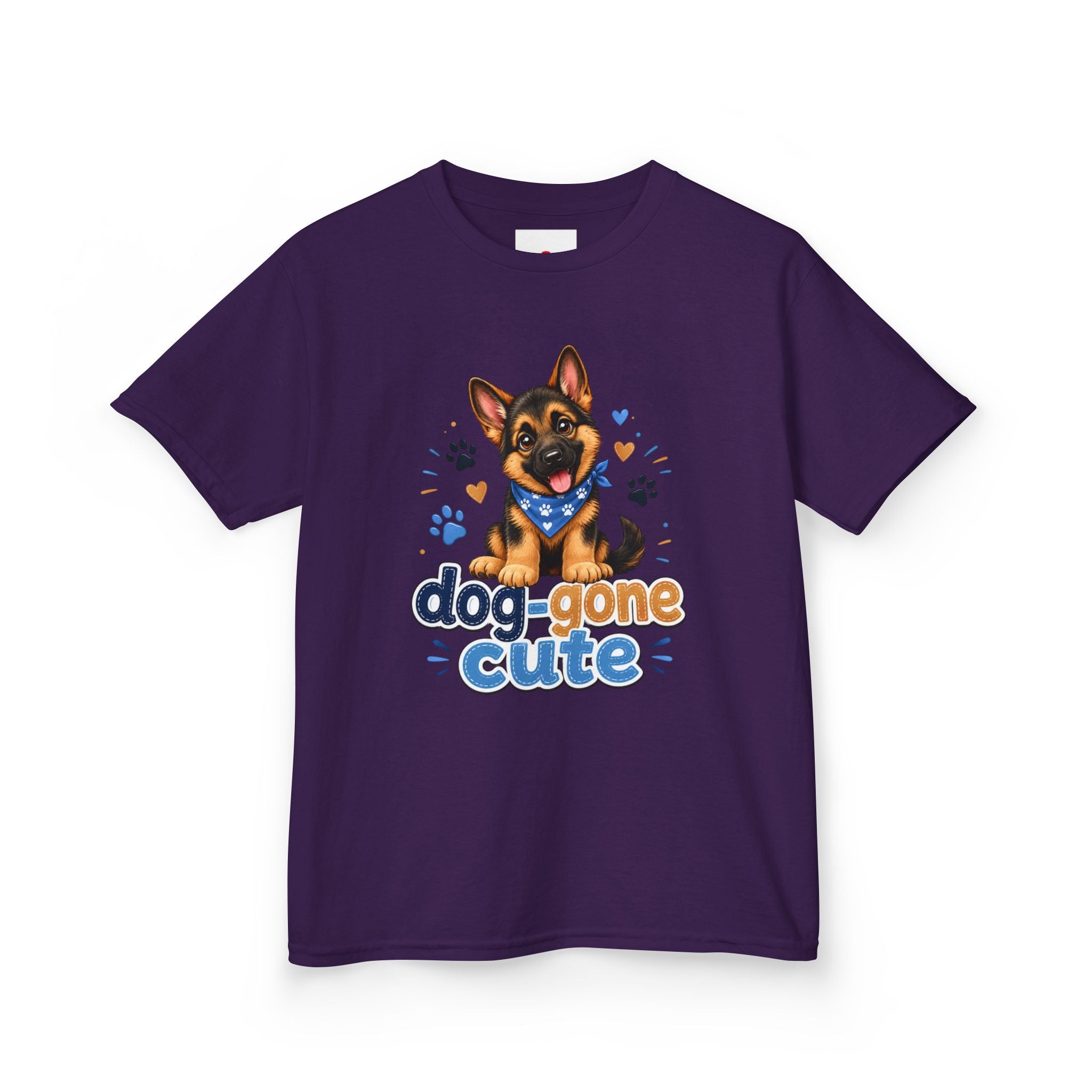 Kids Tee — "Dog-Gone Cute" Puppy Graphic T-Shirt