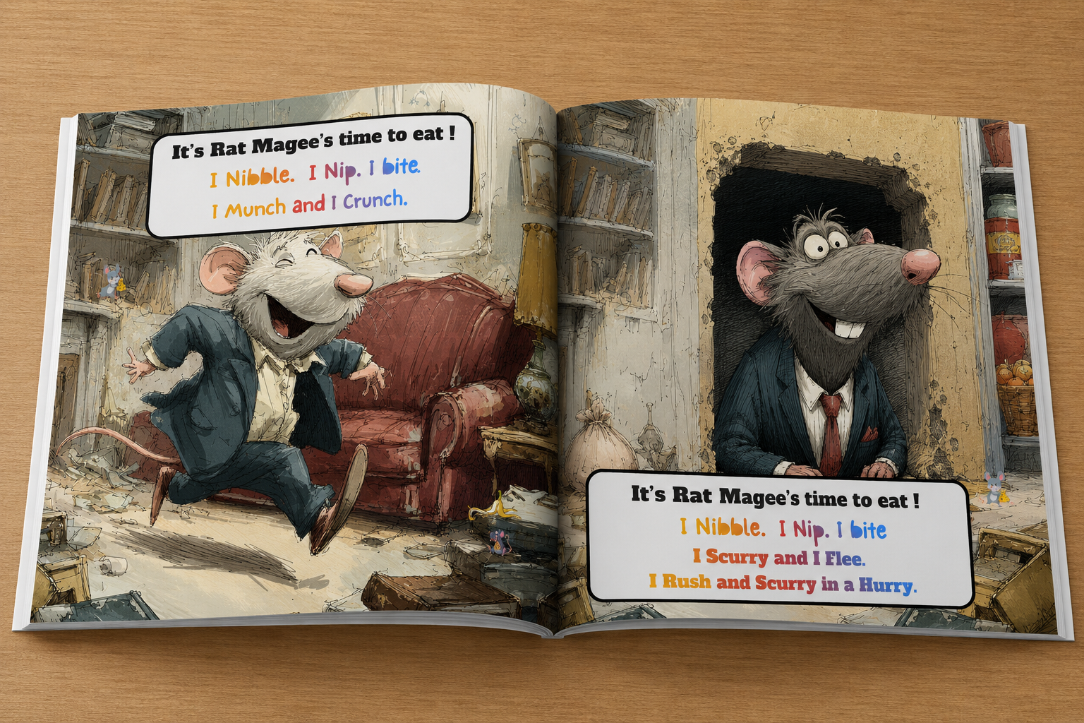 Rat Magee's Time to Eat!