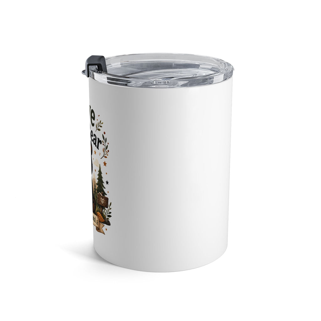 Brave Little Bear 10oz Tumbler — Cute Adventure Kids Travel Cup