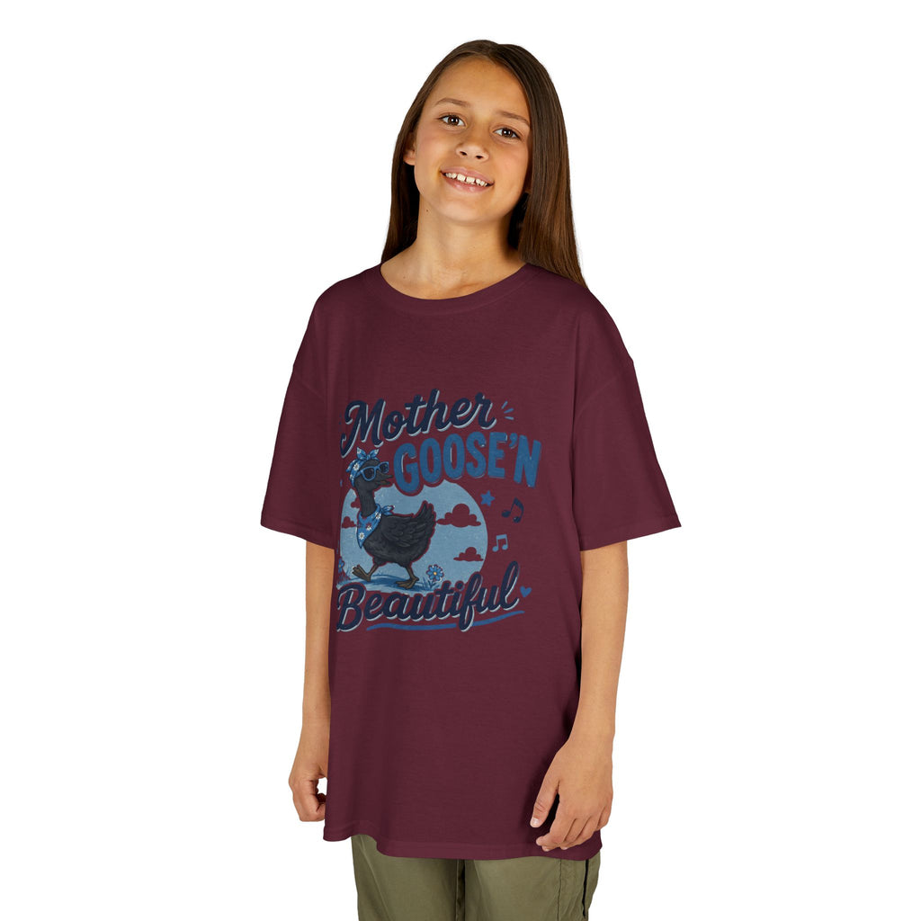Kids T‑Shirt — "Mother Goose'n Beautiful" Nursery Rhyme Tee