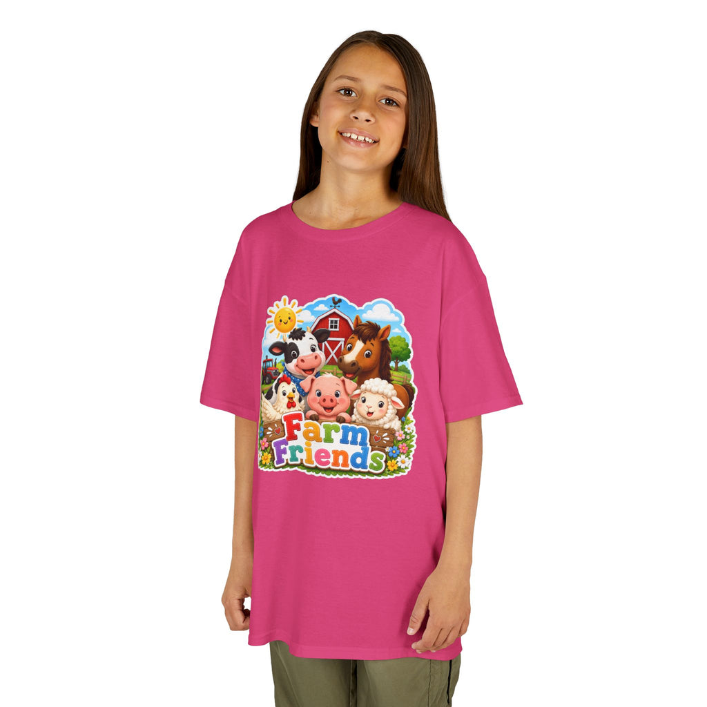 Kids Farm Friends T‑Shirt — Cute Barnyard Animals Graphic Tee