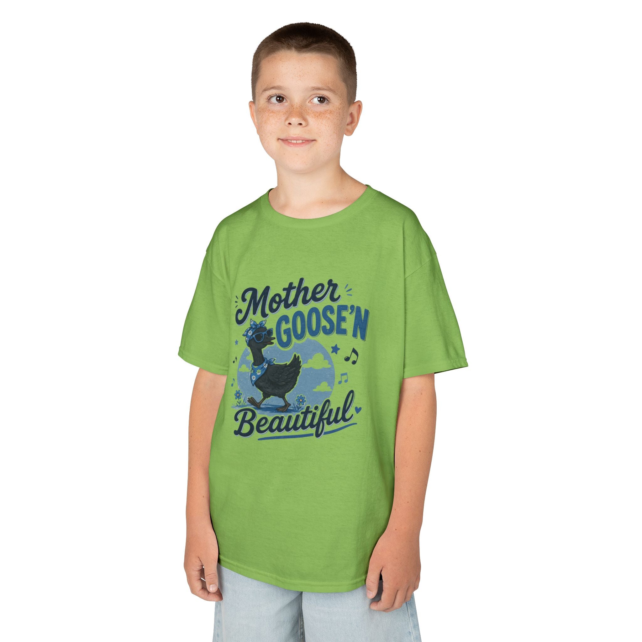 Kids T‑Shirt — "Mother Goose'n Beautiful" Nursery Rhyme Tee