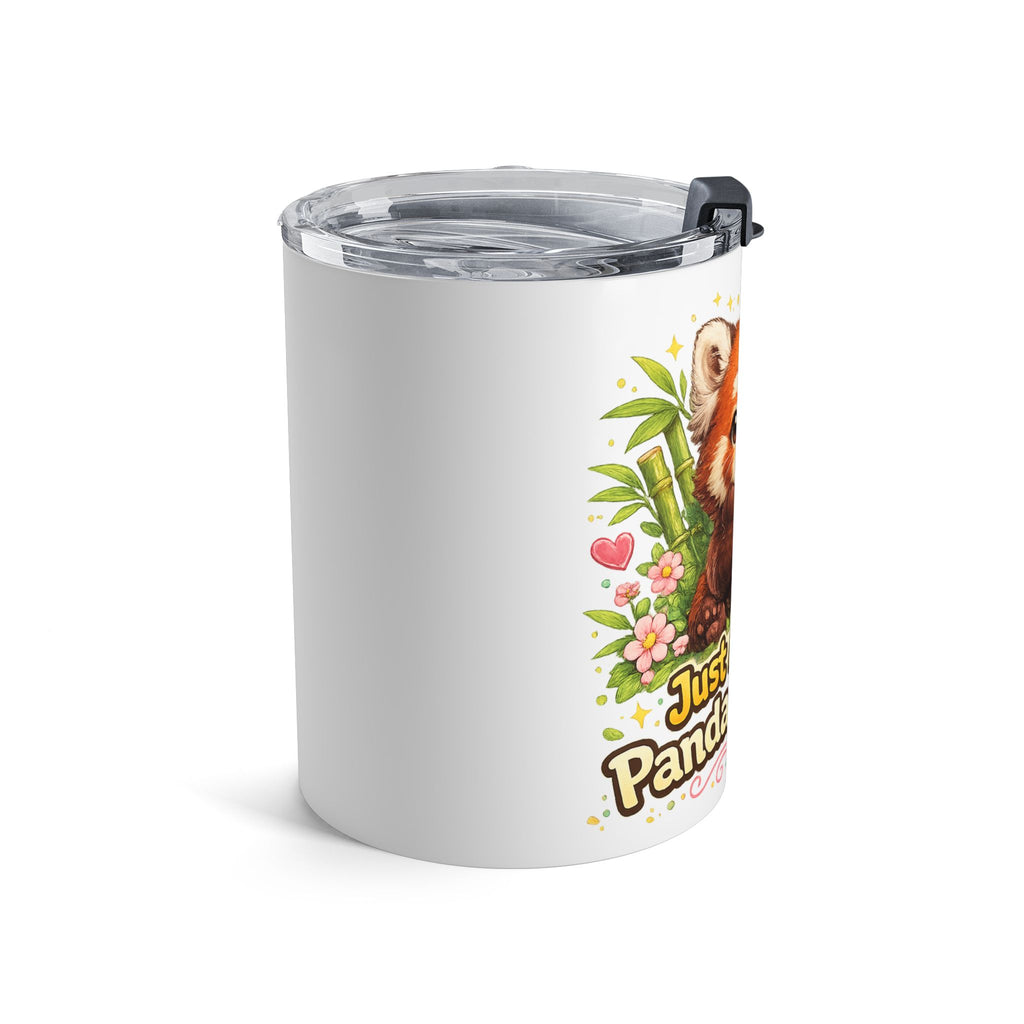 Cute Red Panda Illustration Tumbler 10oz | Just a Little Pandamonium