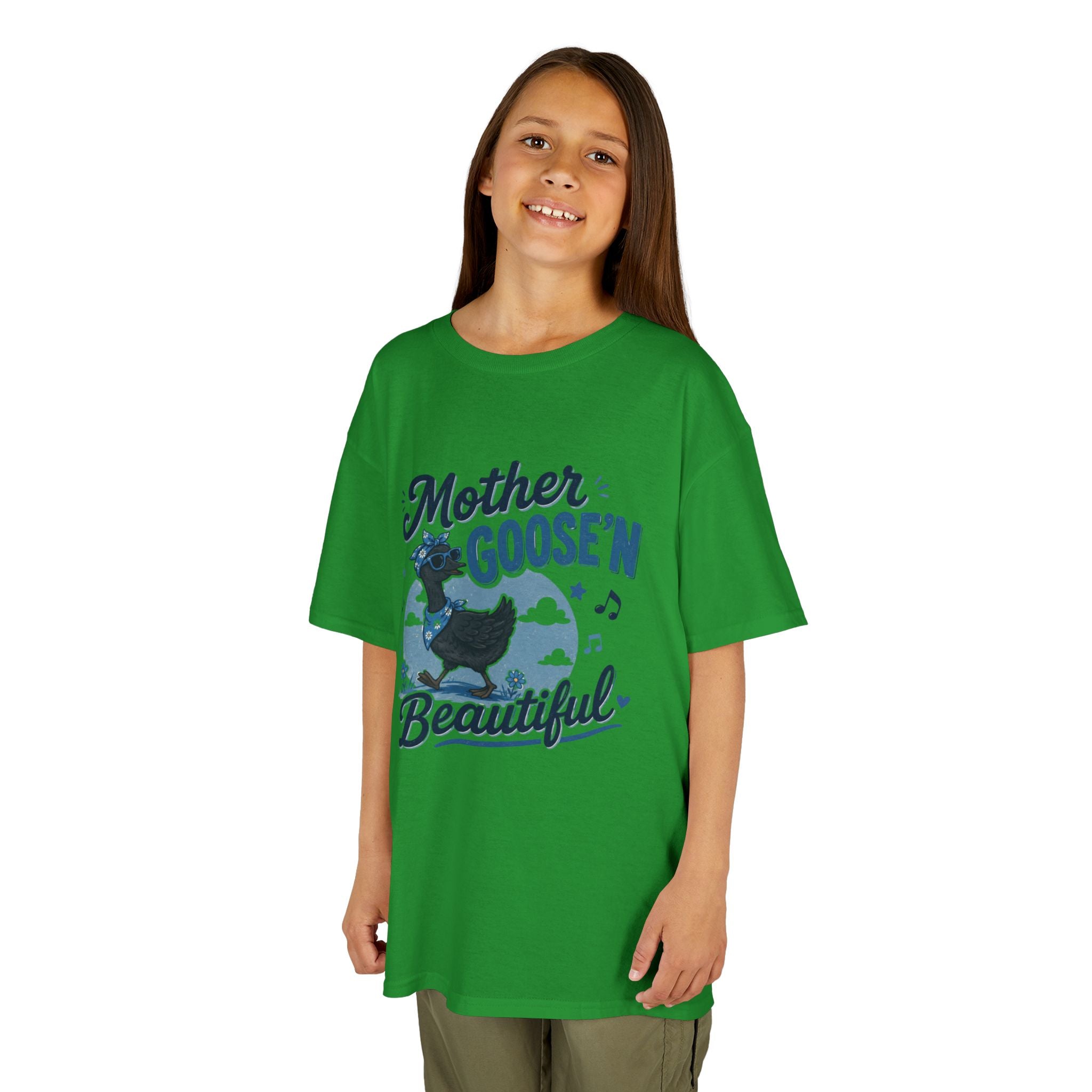 Kids T‑Shirt — "Mother Goose'n Beautiful" Nursery Rhyme Tee
