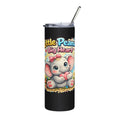 20oz Stainless Tumbler — "Little Peanut, Big Heart" Cute Baby Elephant Travel Cup