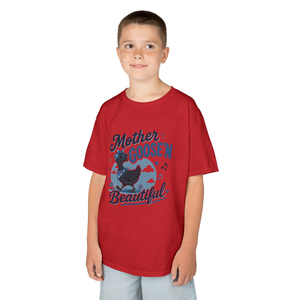 Kids T‑Shirt — "Mother Goose'n Beautiful" Nursery Rhyme Tee