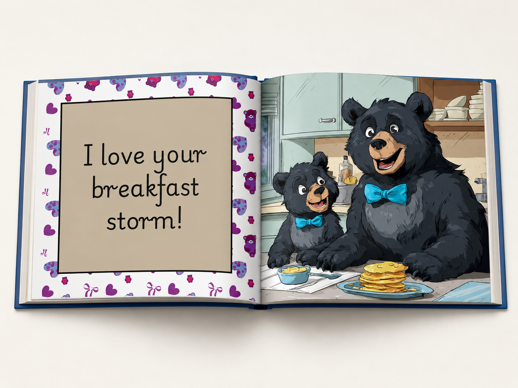 Brown Bear, I Love You More Than I Can Bear (Boys)