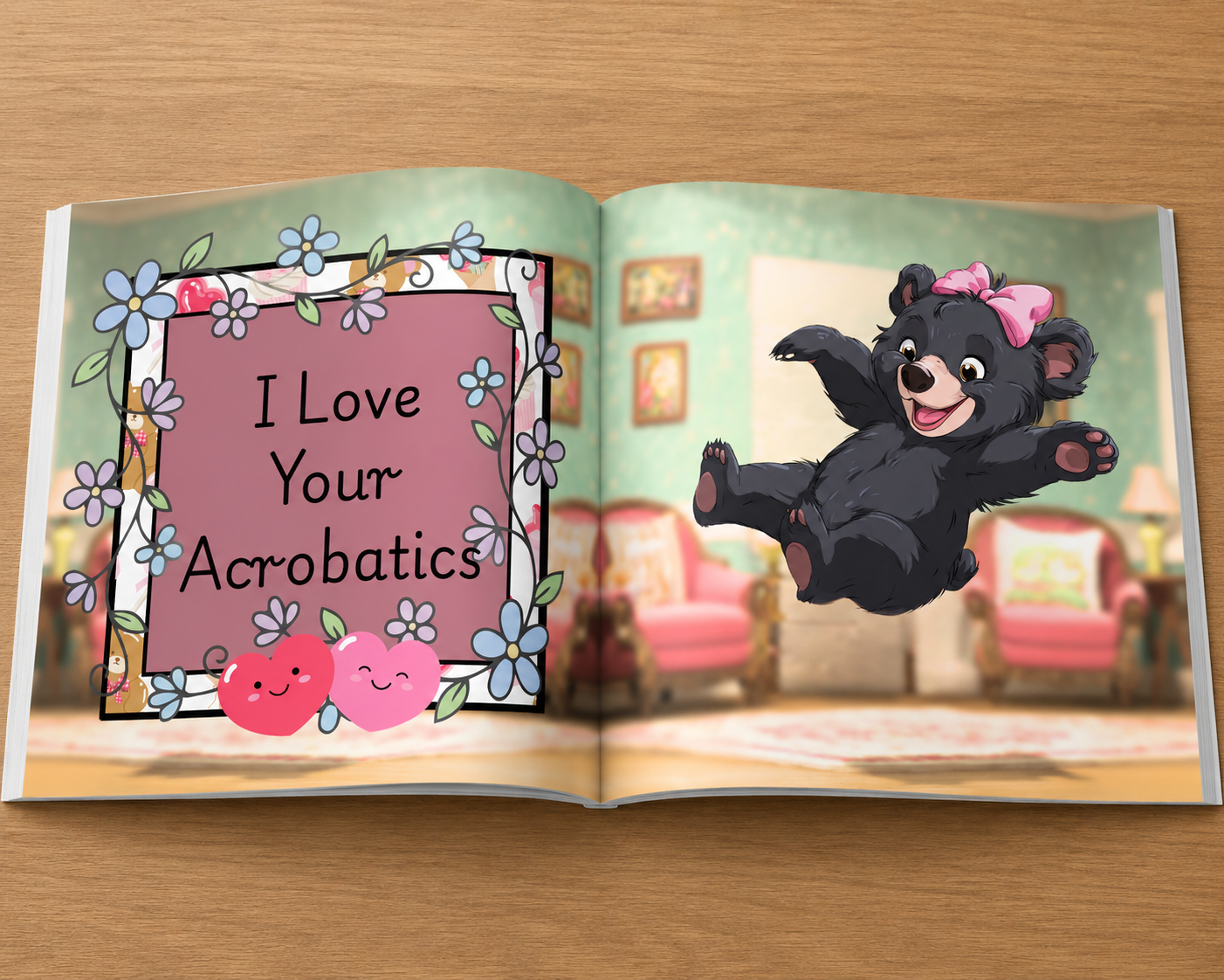 Brown Bear, I Love You More Than I Can Bear (Girls)