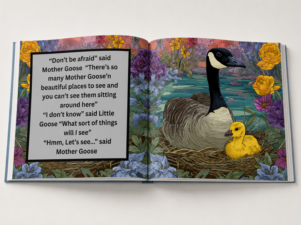 All the Mother Goose'n Beautiful Places I have Been!